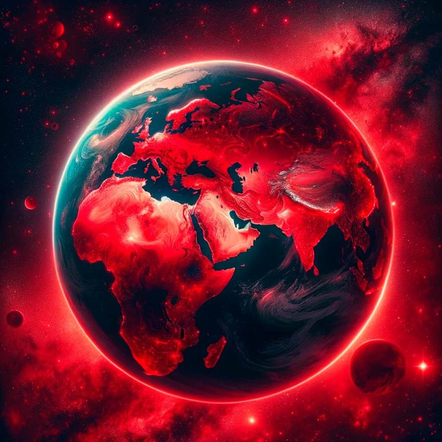 El significado del color rojo en Astrologia y la importancia en el mundo dentro del espacio